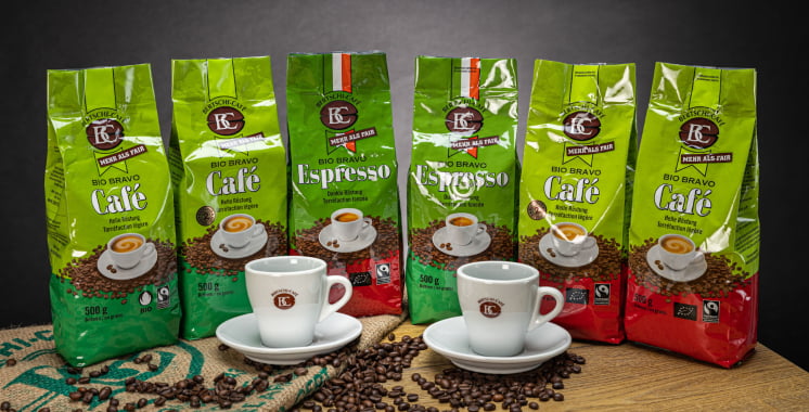 Zertifizierter Bio-Kaffee aus fairem Handel