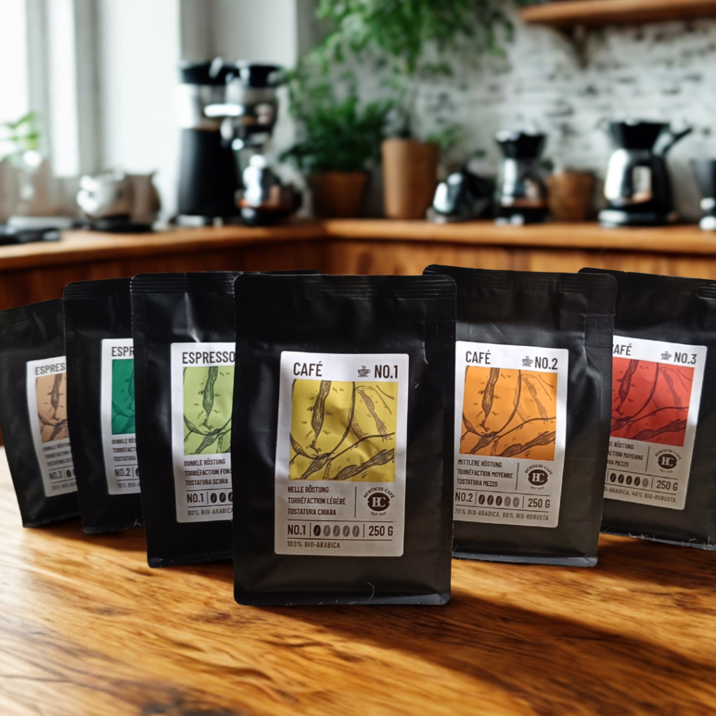 Entdecker-Set: Espresso & Kaffee Genuss-Paket (6 x 250g)