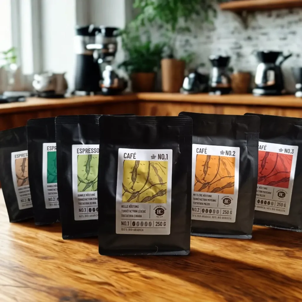 Entdecker-Set: Espresso & Kaffee Genuss-Paket (6 x 250g)